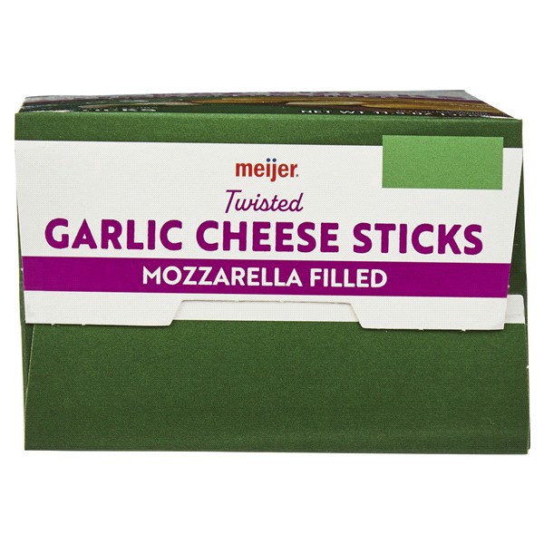 slide 28 of 29, Meijer Twisted Mozzarella Stuffed Garlic Bread Sticks, 11.5 oz