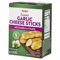 slide 7 of 29, Meijer Twisted Mozzarella Stuffed Garlic Bread Sticks, 11.5 oz