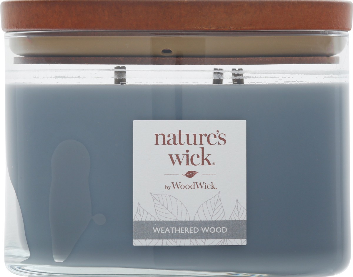 slide 6 of 9, Nature's Wick Weathered Woods Candle 1 ea, 1 ct