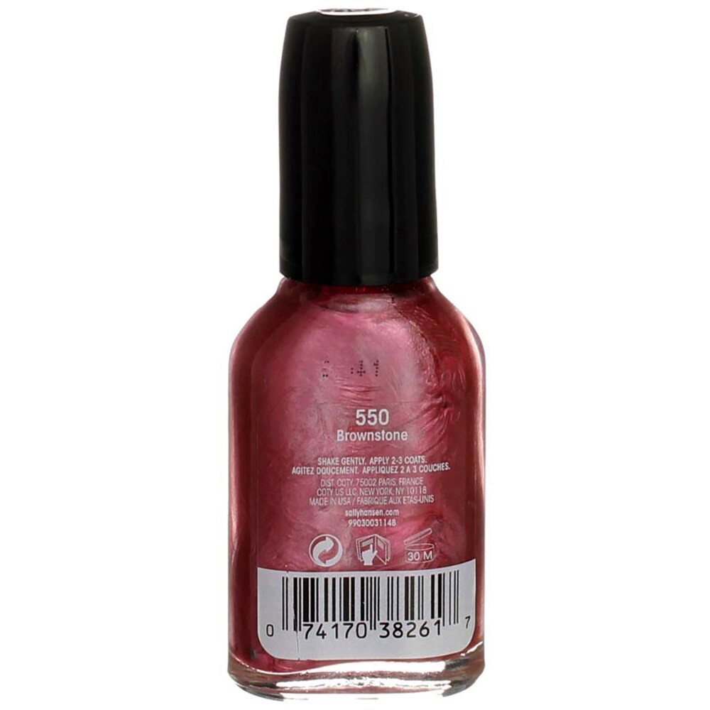 slide 2 of 6, Sally Hansen Hard As Nails Brownstone Nail Polish, 0.45 fl oz