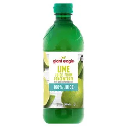 Giant Eagle Lime 100% Juice - 15 oz