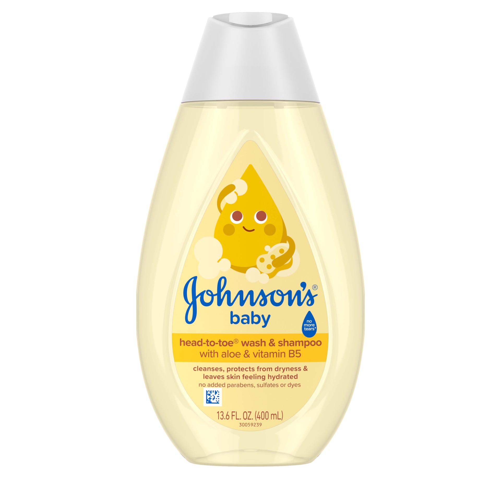 slide 1 of 7, Johnson's Head-To-Toe 2-in-1 Baby Wash & Shampoo, 13.6 fl. oz, 13.6 fl oz