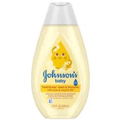 Johnson's Head-To-Toe Wash & Shampoo, 13.6 Fl. Oz (400 mL)