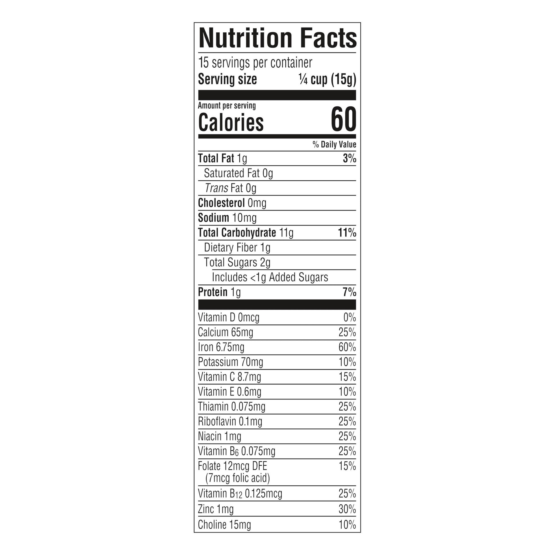 slide 5 of 5, Gerber 2nd Foods Organic for Baby Grain & Grow Oatmeal Banana Cereal 8 oz Cereal Canister, 8 oz