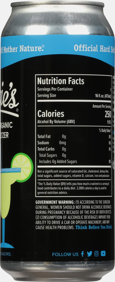 slide 5 of 12, Suzie's Loaded Organic Margarita Flavored Hard Seltzer, 4 ct; 16 fl oz