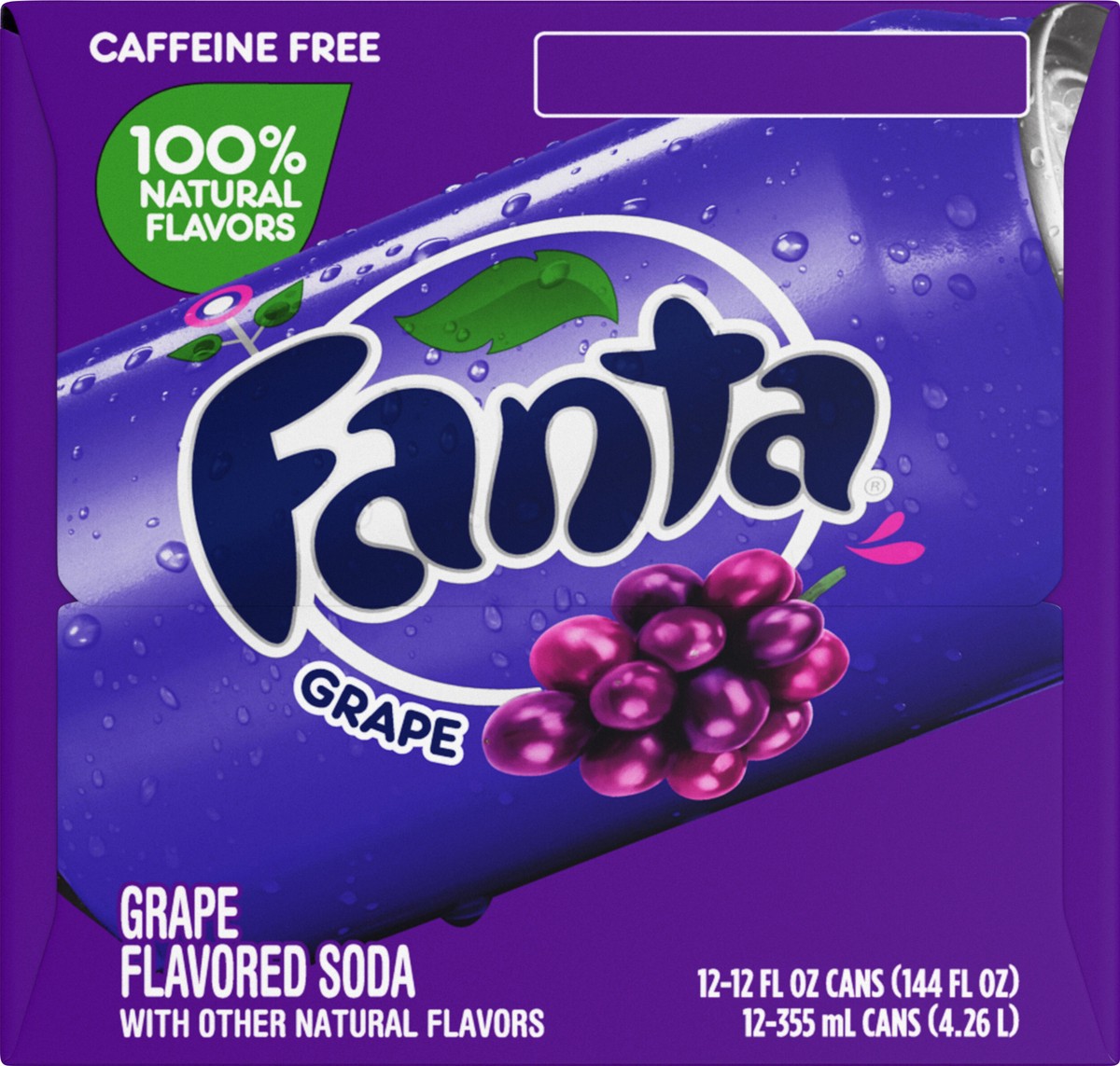 slide 4 of 9, Fanta Grape Soda, 12 ct; 12 fl oz