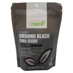 Hy-Vee Nothing But The Truth Organic Ground Black Chia Seeds