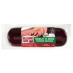 Hillshire Farm Hardwood Smoked Beef Summer Sausage, 12 oz