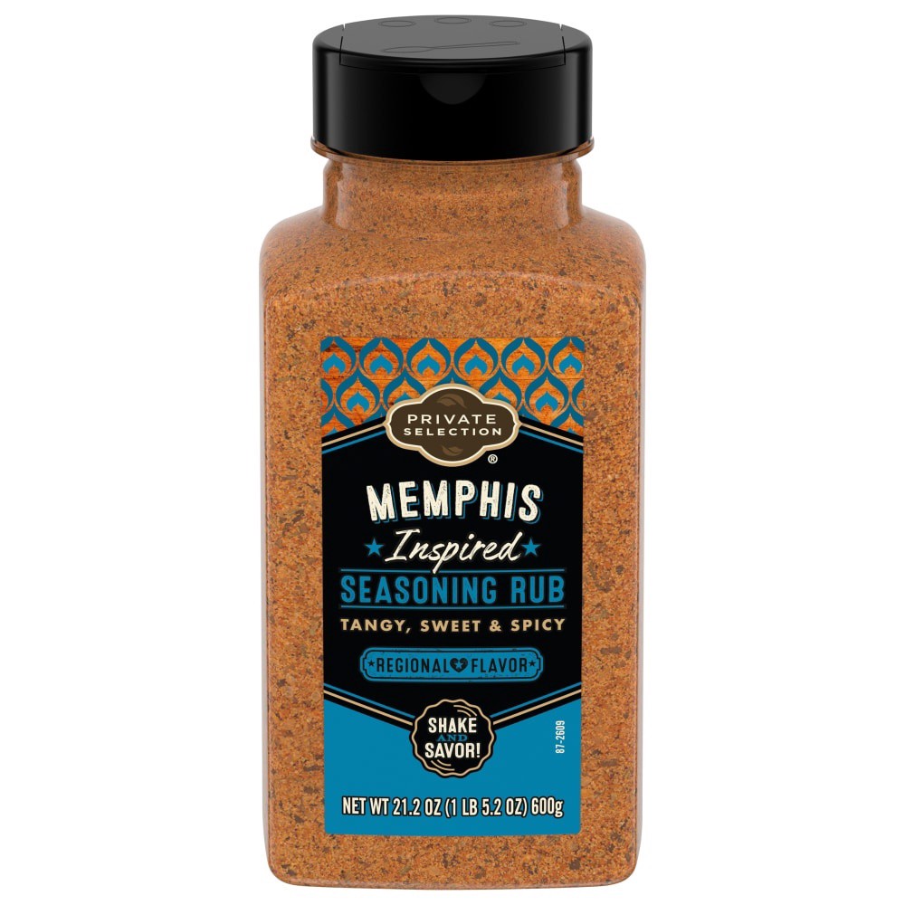slide 2 of 3, Private Selection Memphis Inspired Bbq Seasoning Rub, 21.1 oz