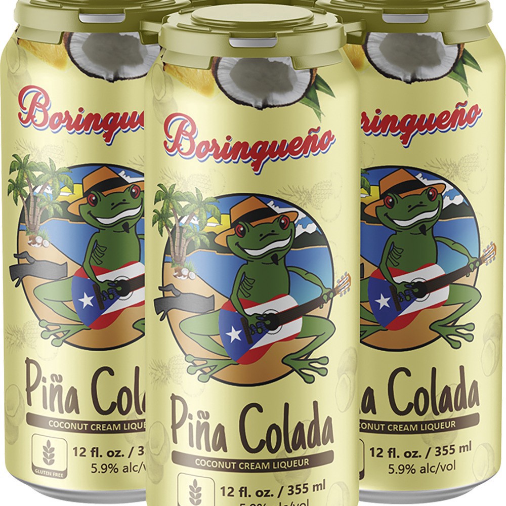 slide 1 of 1, La Occidental Borinqueno Pina Col, 4 ct; 12 oz