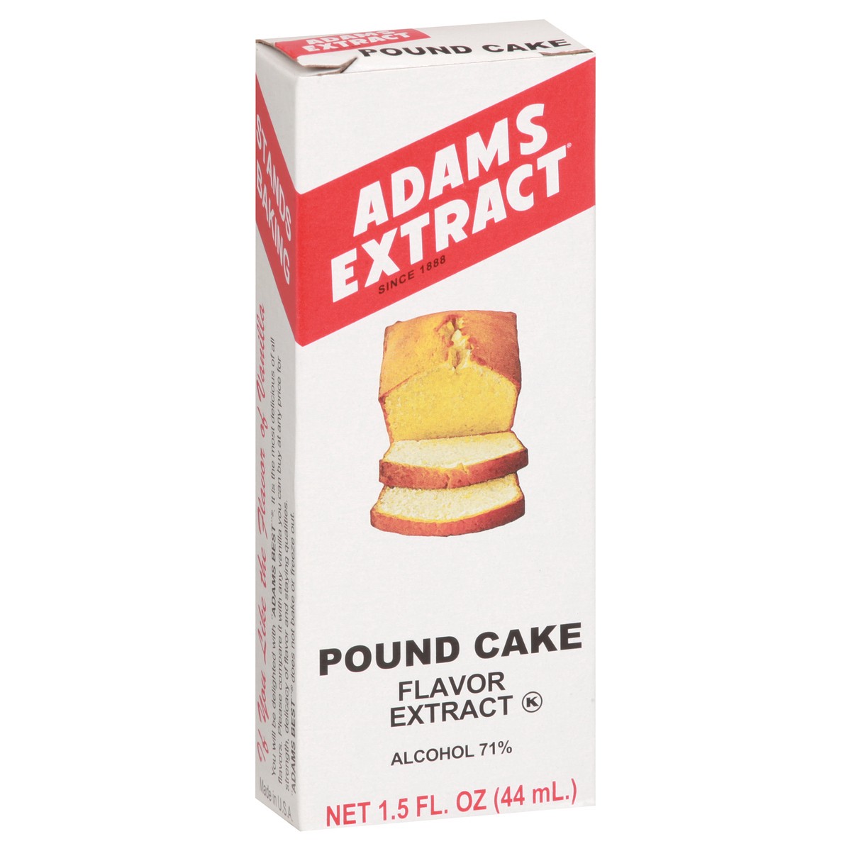 slide 2 of 12, Adams Extract Pound Cake Flavor Extract 1.5 oz, 1.5 oz
