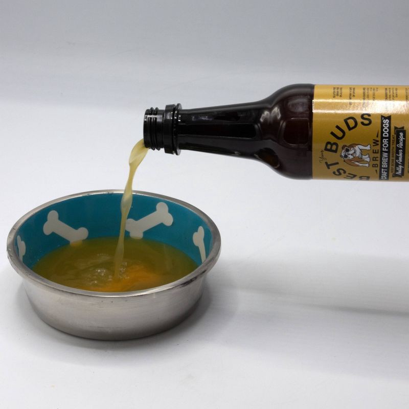 slide 4 of 7, Best Buds Brew Nutty Amber Craft Dog Treat with Beef Flavor - 12 fl oz, 12 fl oz
