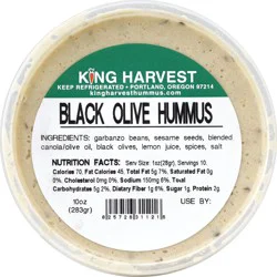 King Harvest Hummus 10 oz