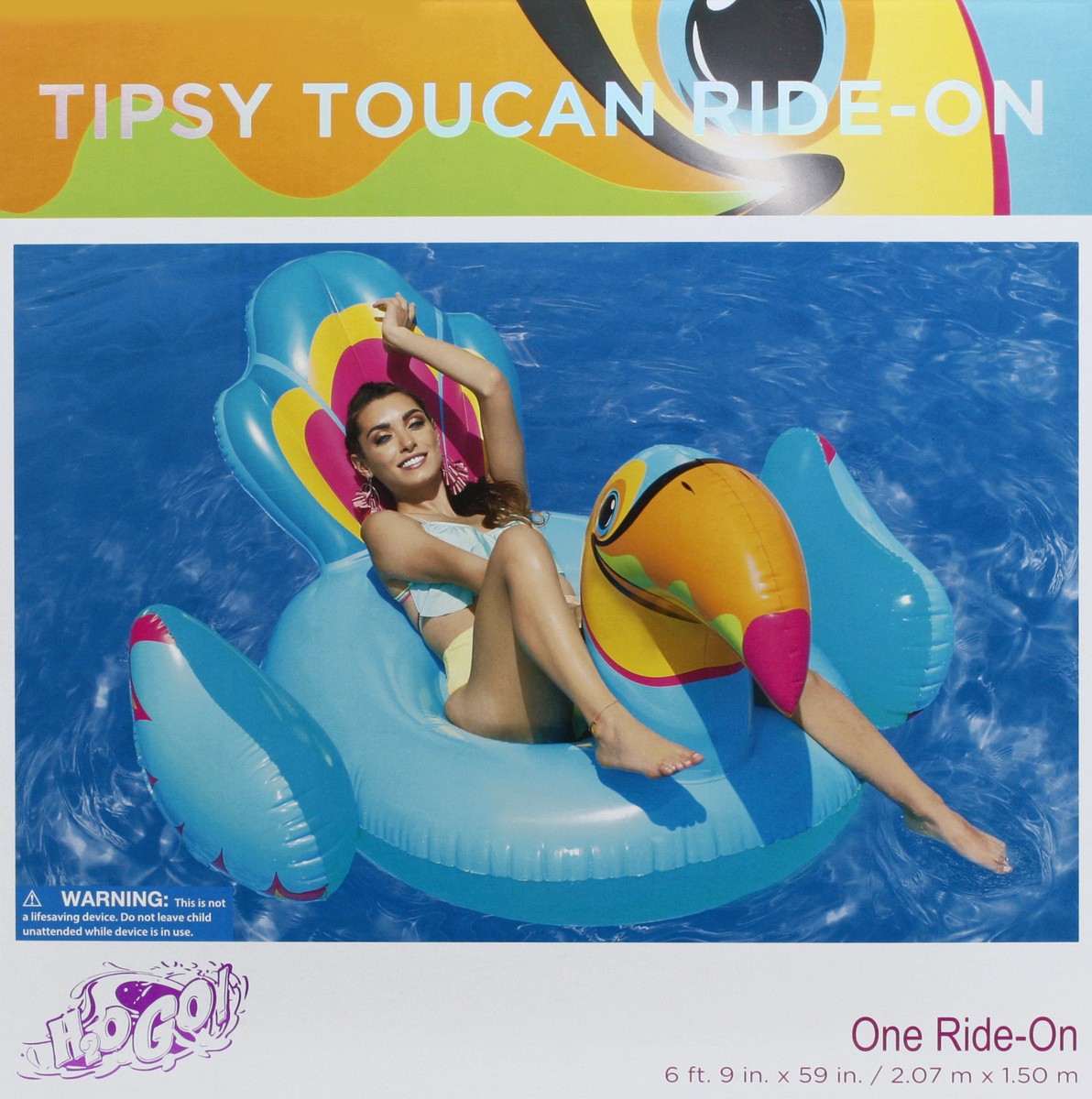 slide 2 of 6, Bestway Ride-On 1 ea, 1 ct