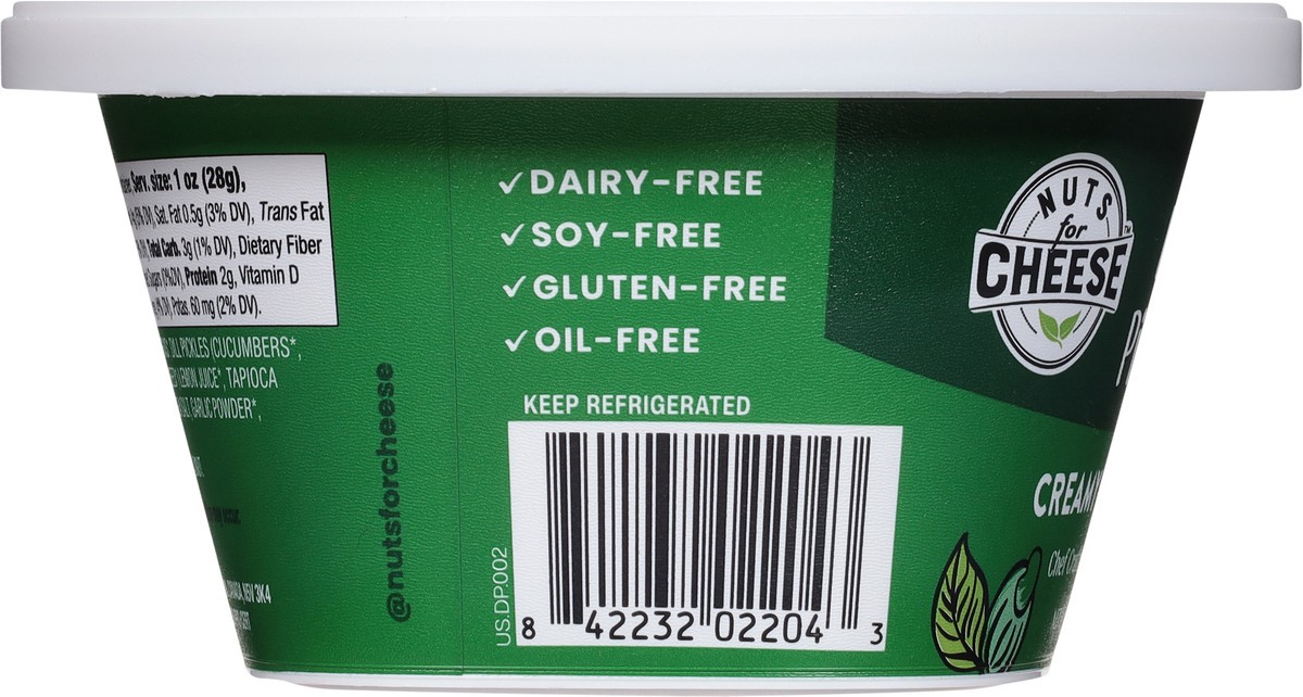 slide 3 of 15, Nuts for Cheese Creamy Dill Pickle Cashew Dip 7.4 oz, 7.4 oz