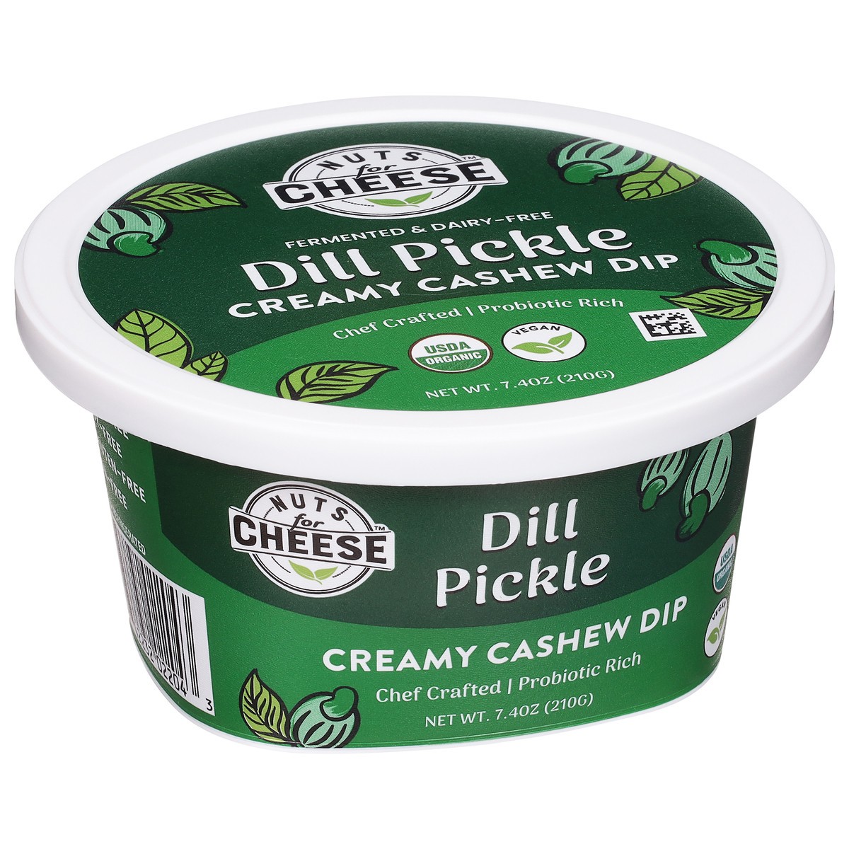 slide 7 of 15, Nuts for Cheese Creamy Dill Pickle Cashew Dip 7.4 oz, 7.4 oz