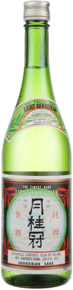 slide 1 of 1, Gekkeikan Light Sake, 750 ml