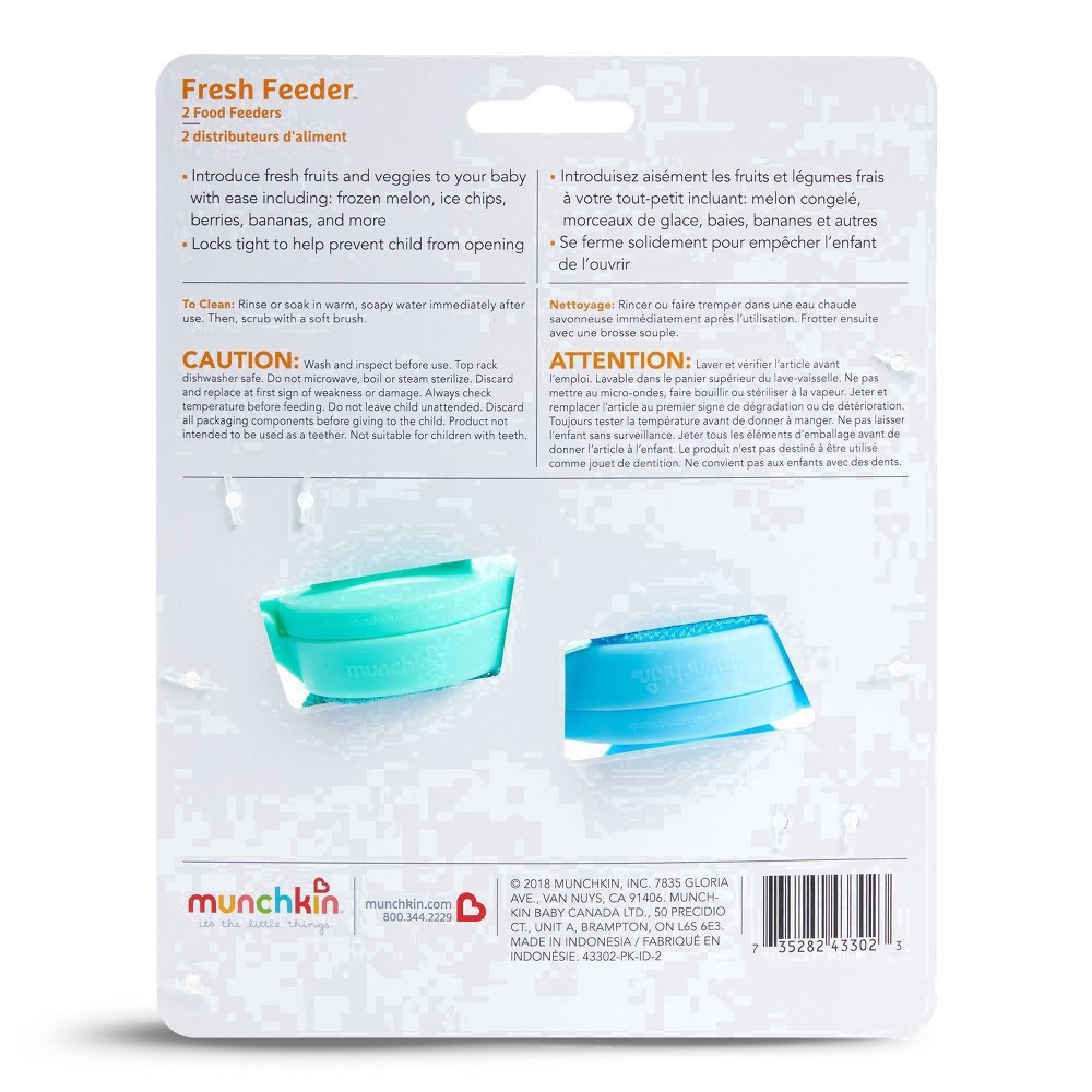 slide 59 of 61, Munchkin Fresh Food Feeder - 2pk, 2 ct