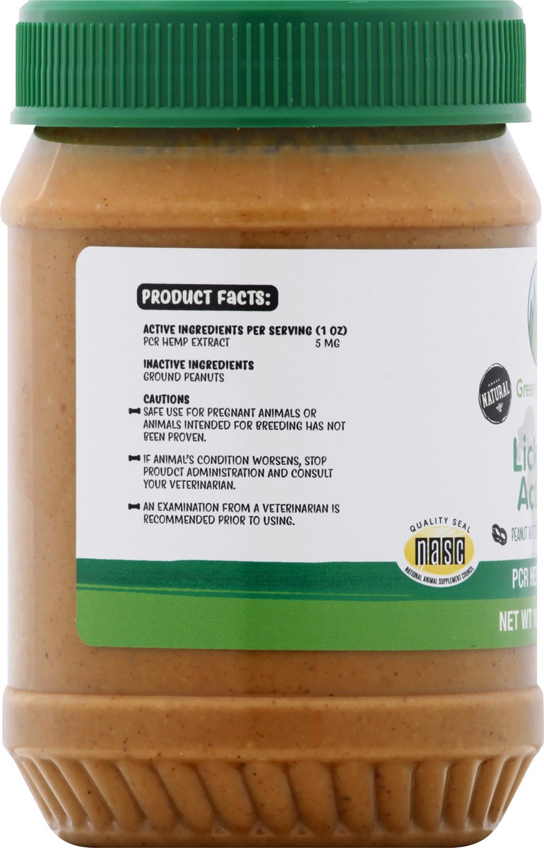slide 2 of 7, Green Coast Pet Lickable Active Hemp Dog, 16 oz