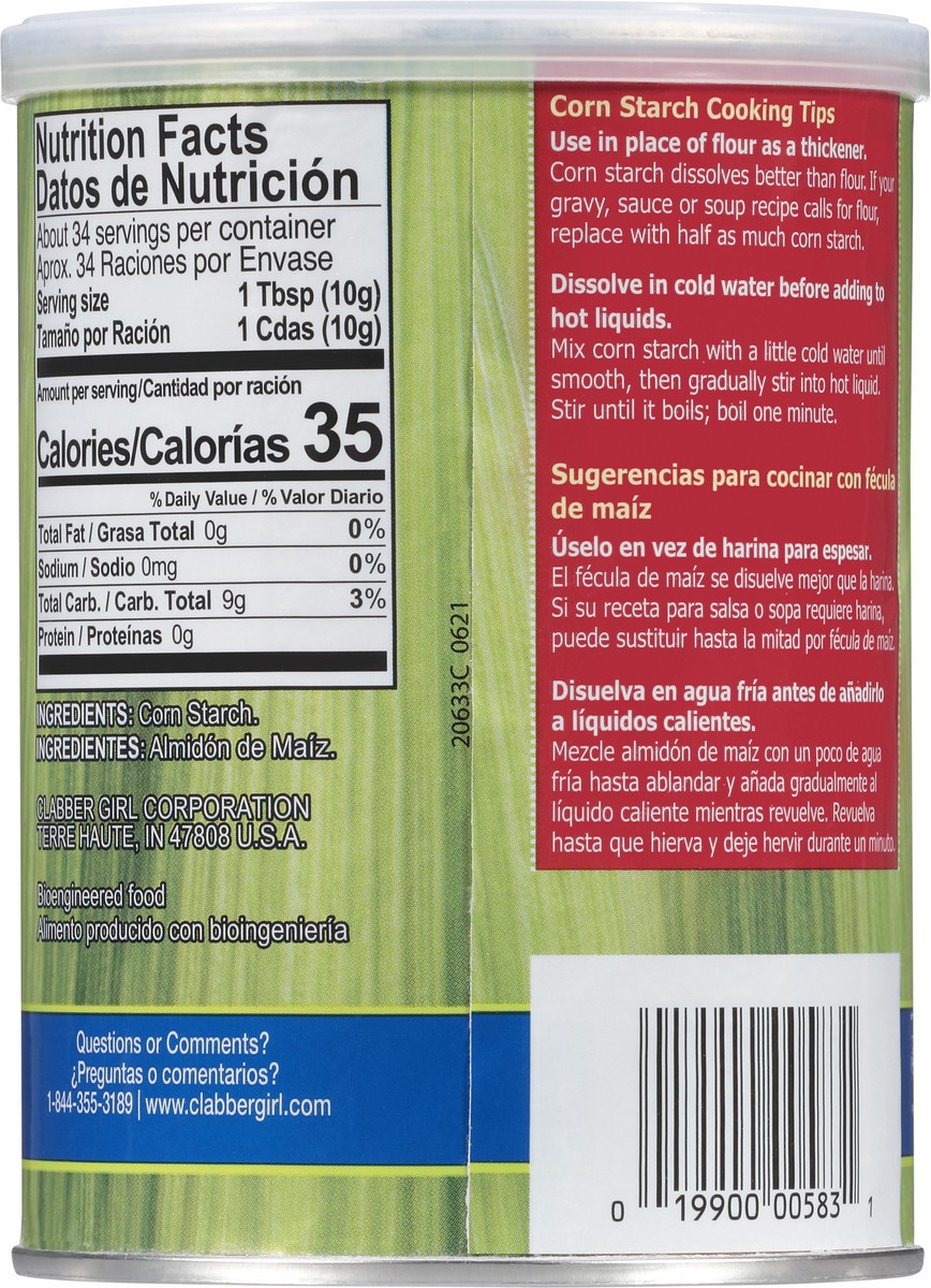 slide 4 of 15, Clabber Girl Corn Starch, 12 oz, 12 oz