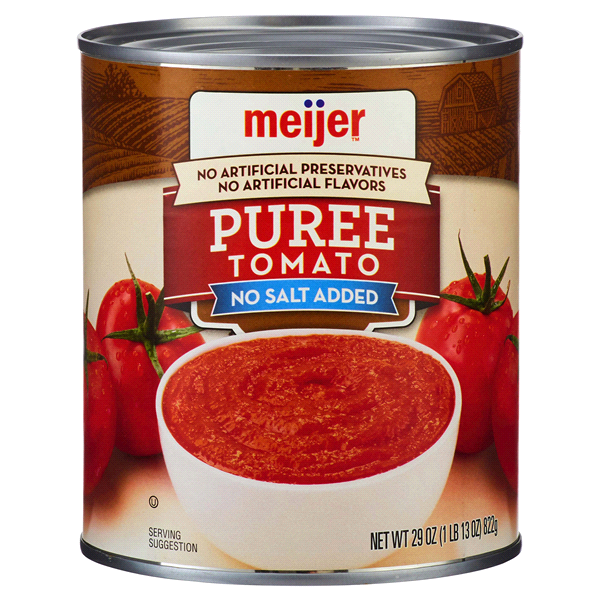 slide 1 of 2, Meijer Naturals Tomato Puree, 29 oz