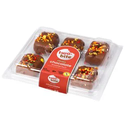 Two Bites Harvest Brownie Bars 6 Ct