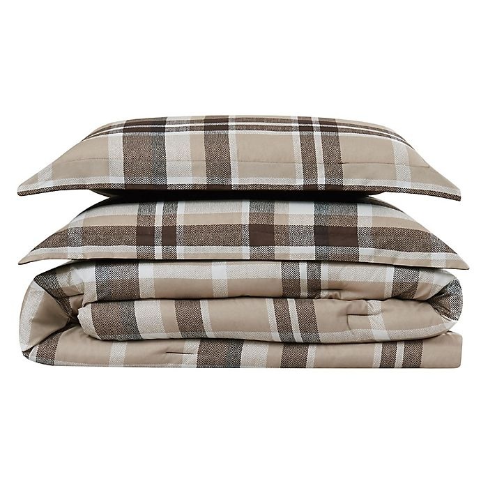 slide 3 of 3, Truly Soft Paulette Plaid Full/Queen Duvet, 3 ct