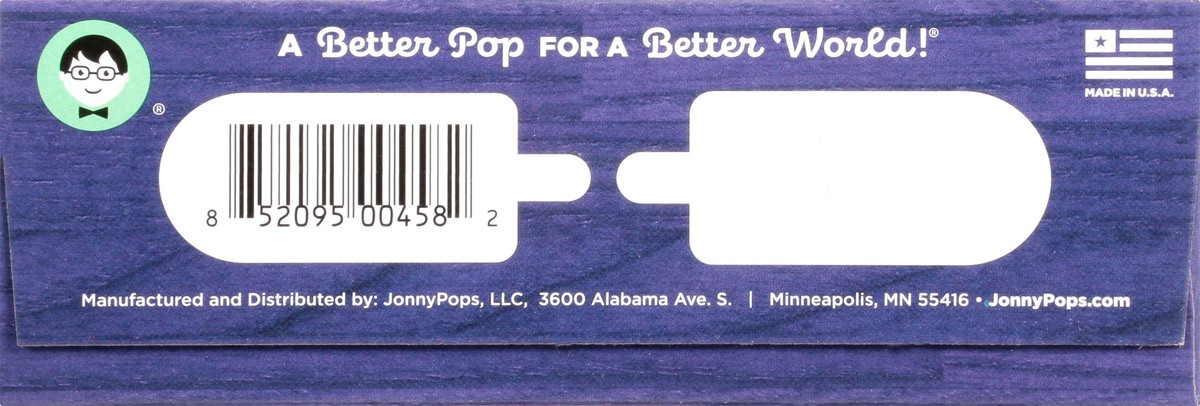 slide 9 of 14, Jonny Pops Raspberries & Blueberries Pops, 1 ct