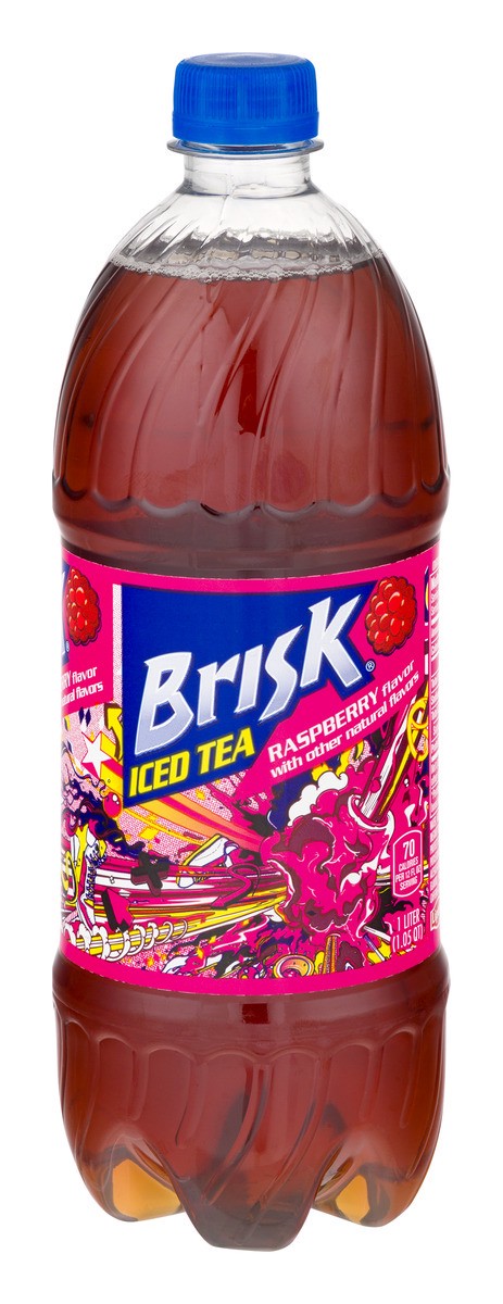 slide 6 of 9, Brisk Iced Tea - 1 l, 1 liter