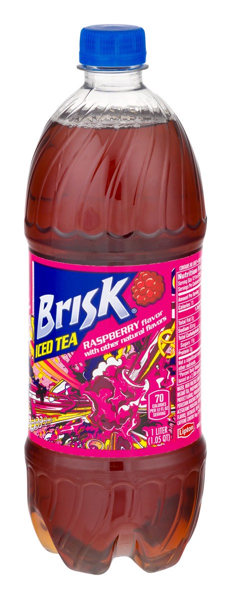 slide 2 of 9, Brisk Iced Tea - 1 l, 1 liter