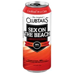 Clubtails Premium Sex on the Beach Cocktail 1 pt