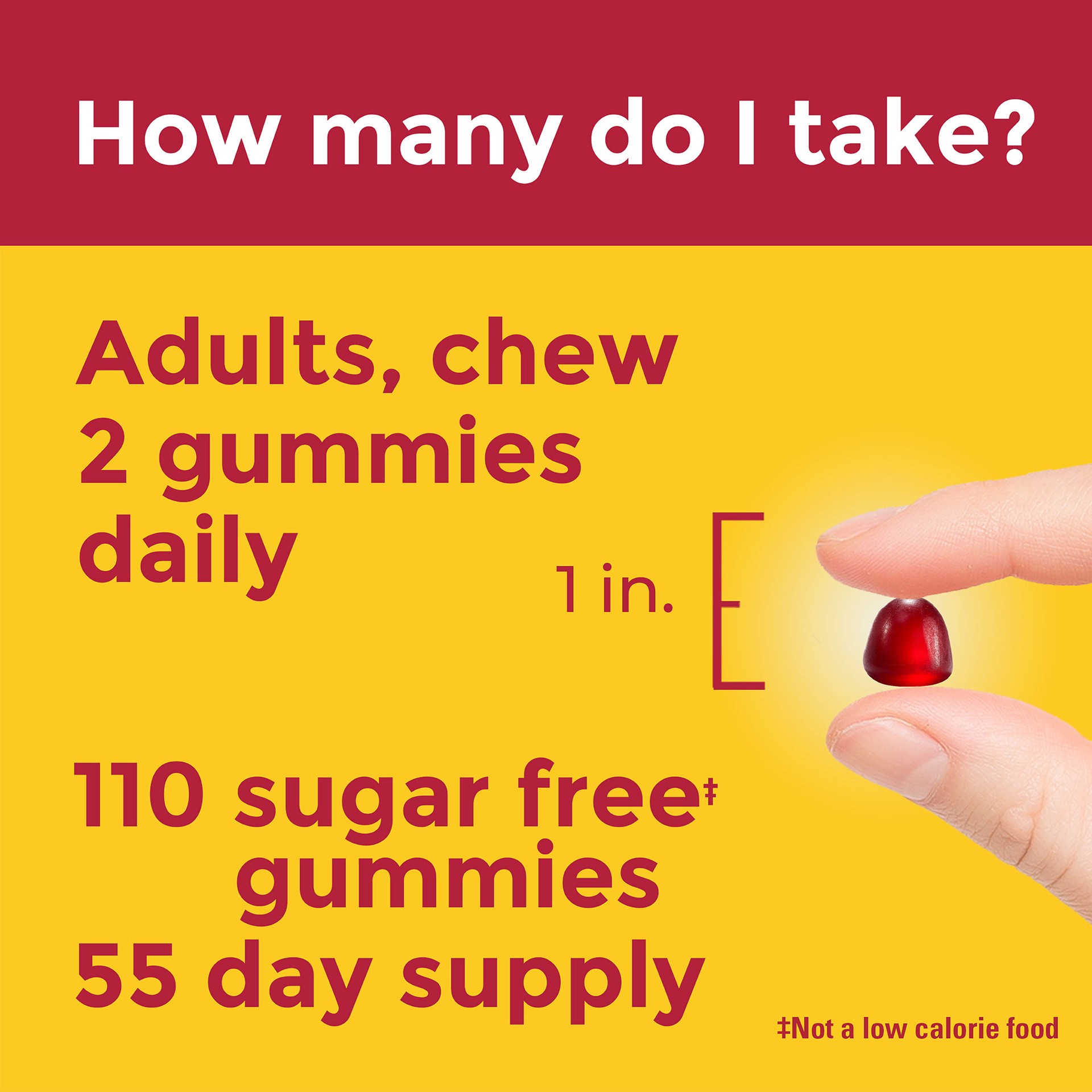 slide 2 of 8, Nature Made Zero Sugar Energy Vitamin B12 Gummies, Sugar Free Gummies, 110 Count, 110 ct