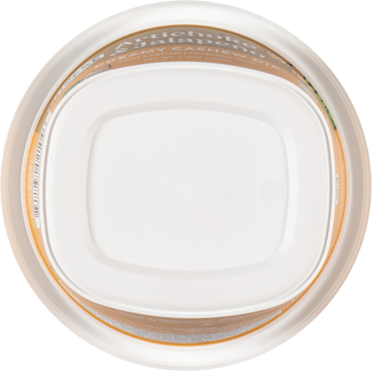 slide 8 of 13, Nuts for Cheese Creamy Artichoke & Jalapeno Cashew Dip 7.4 oz, 7.4 oz