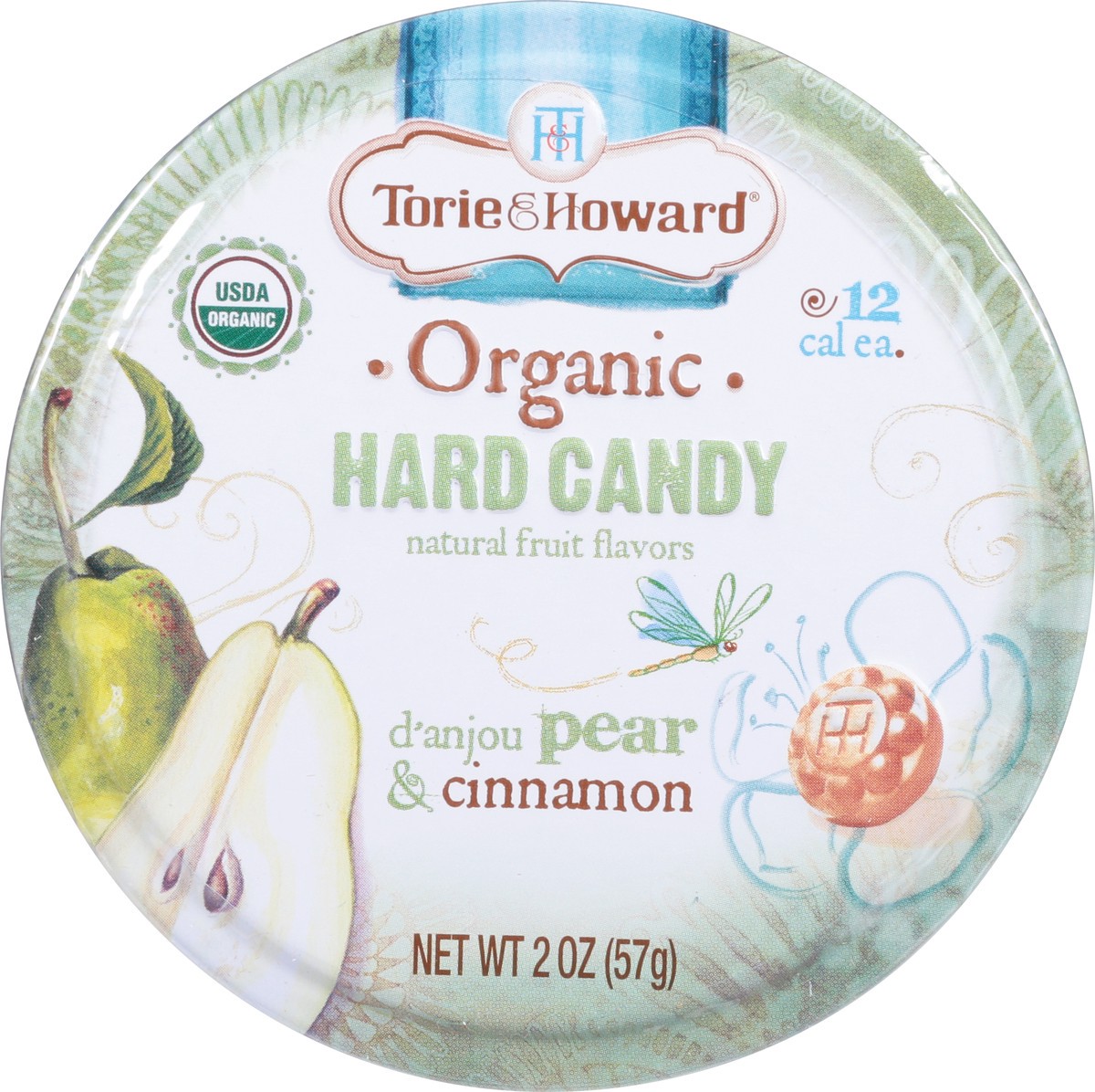 slide 3 of 12, Torie & Howard Organic D'Anjou Pear & Cinnamon Hard Candy 2 oz, 2 oz