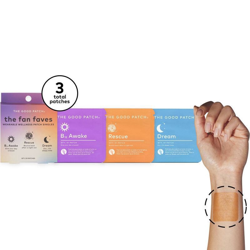 slide 6 of 6, The Good Patch Fan Faves Smplr, 3 ct