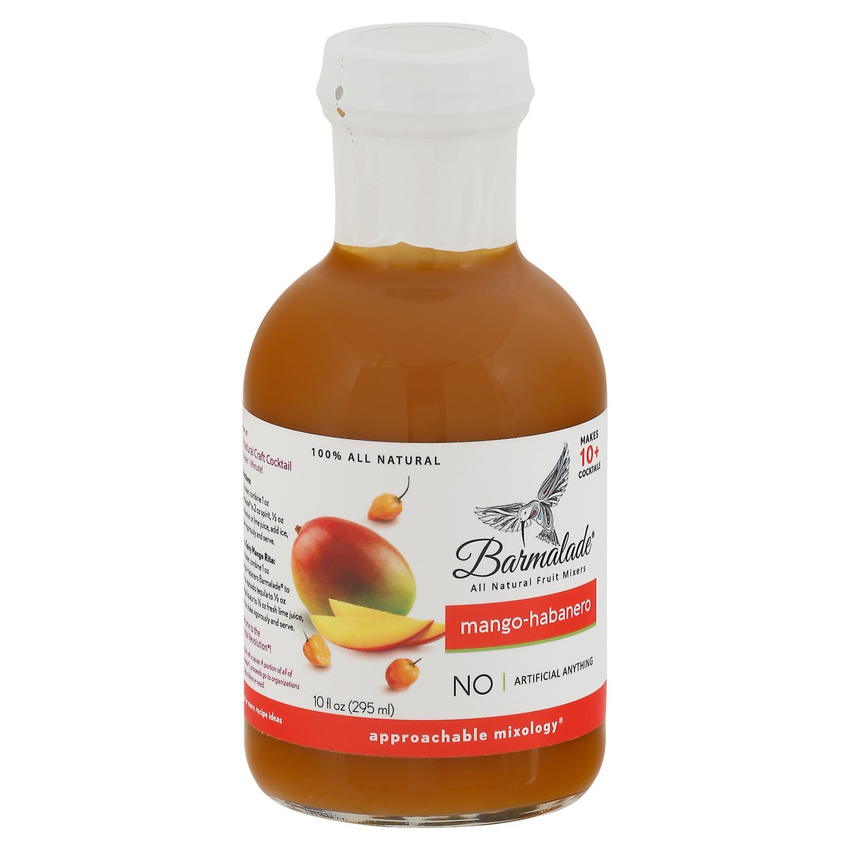 slide 7 of 9, Barmalade All-Natural Mango-Habanero Fruit Mixers 10 fl oz, 10 fl oz