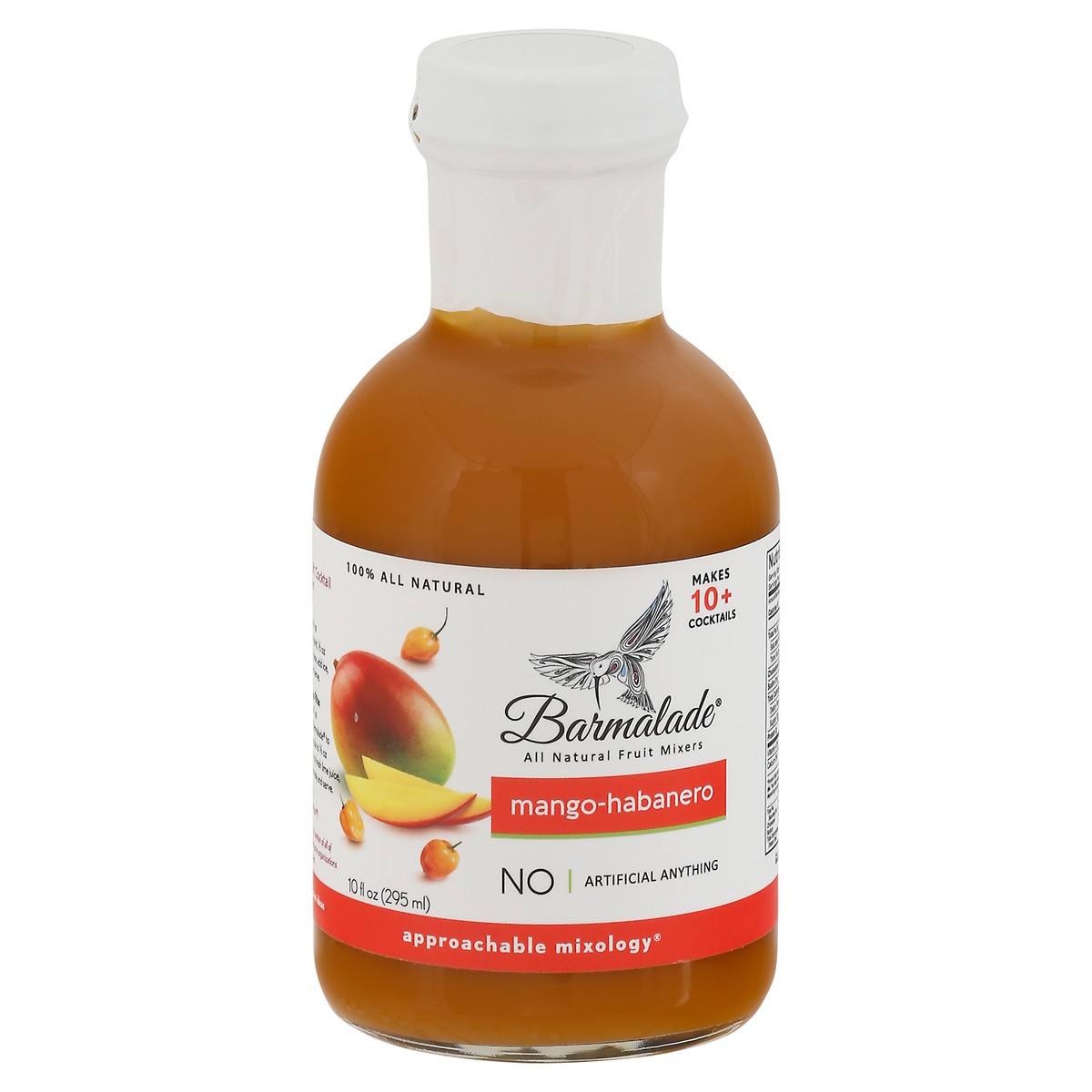 slide 1 of 9, Barmalade All-Natural Mango-Habanero Fruit Mixers 10 fl oz, 10 fl oz