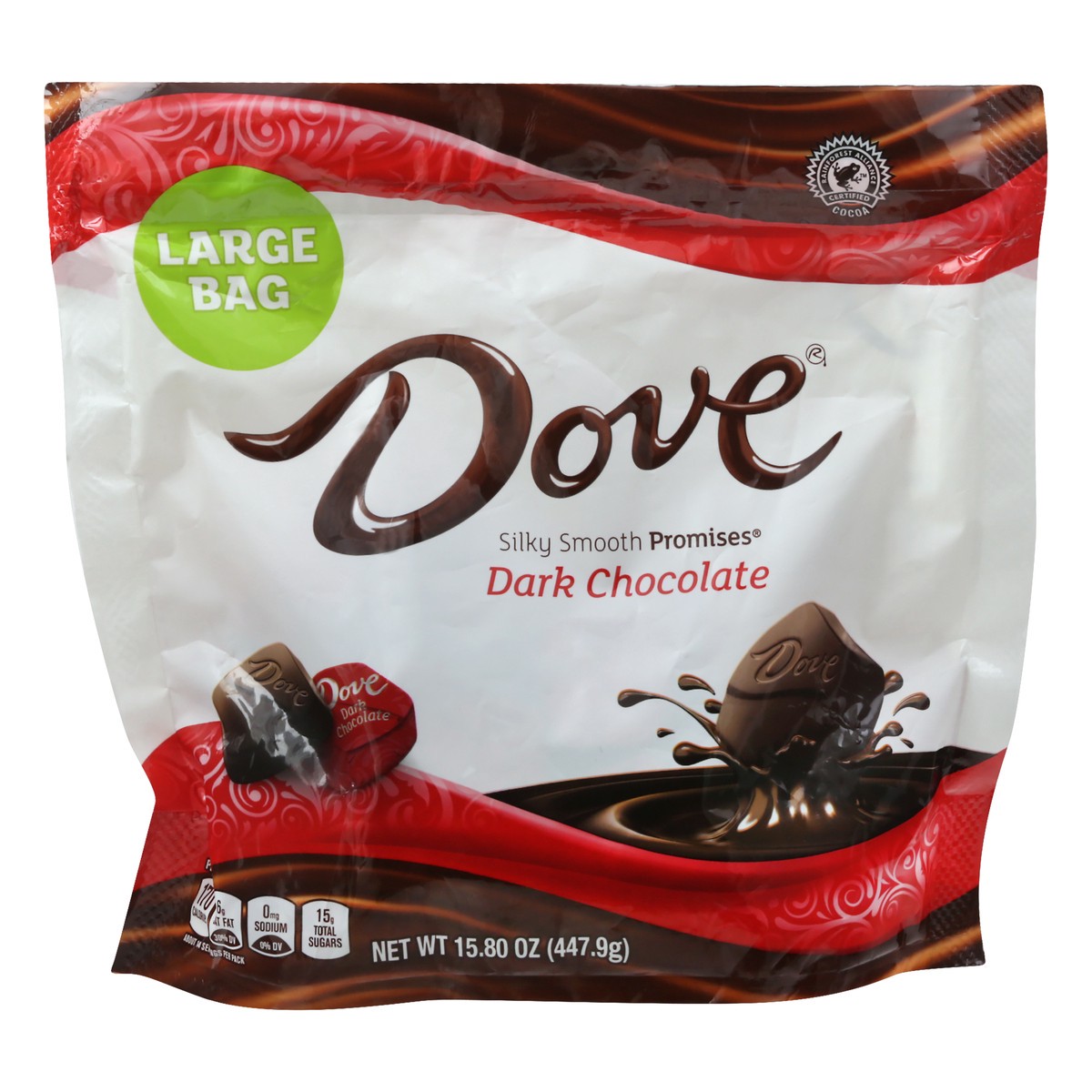 slide 1 of 5, Dove Dark Chocolate, 15.8 oz