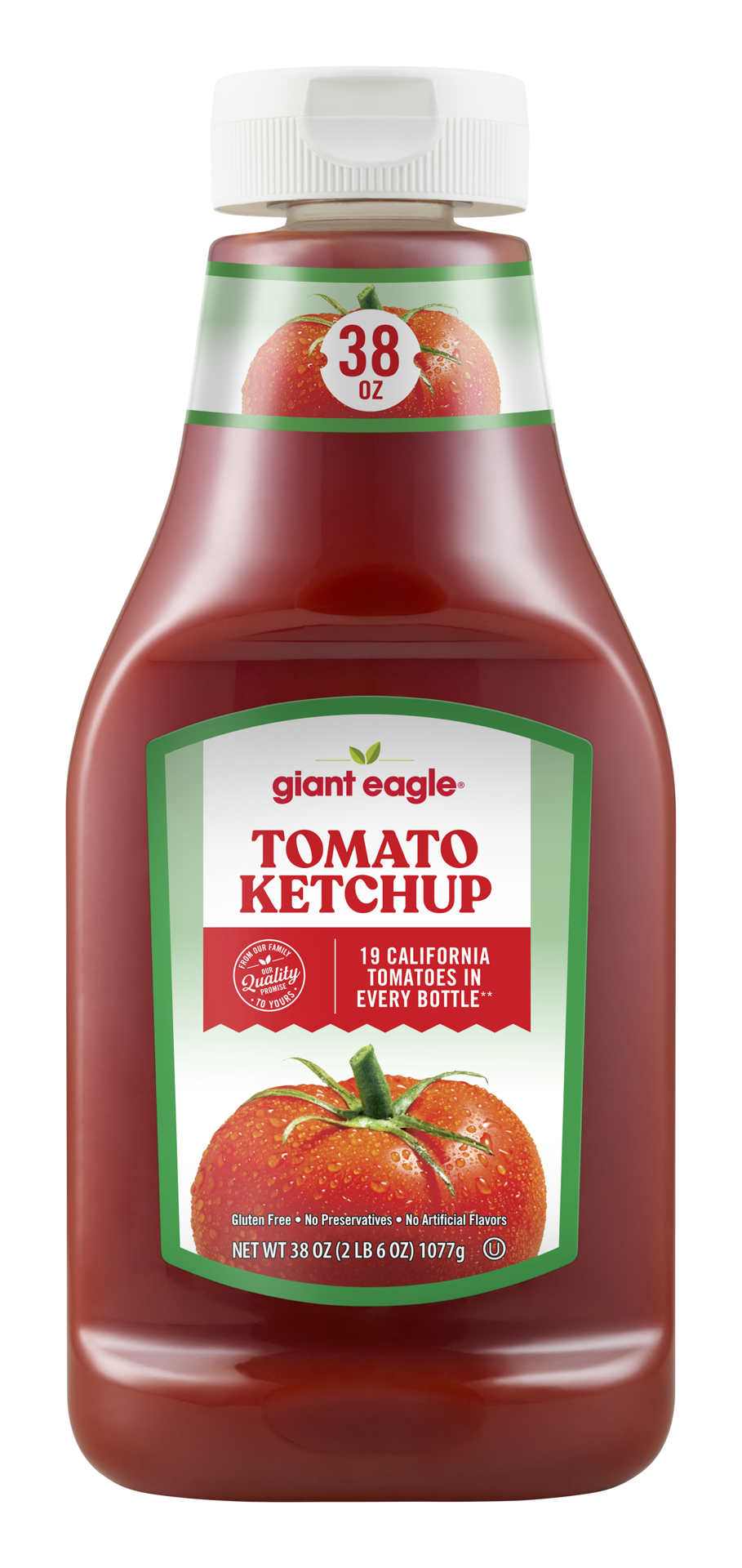slide 1 of 1, Giant Eagle Ketchup, Squeeze Bottle, 38 oz