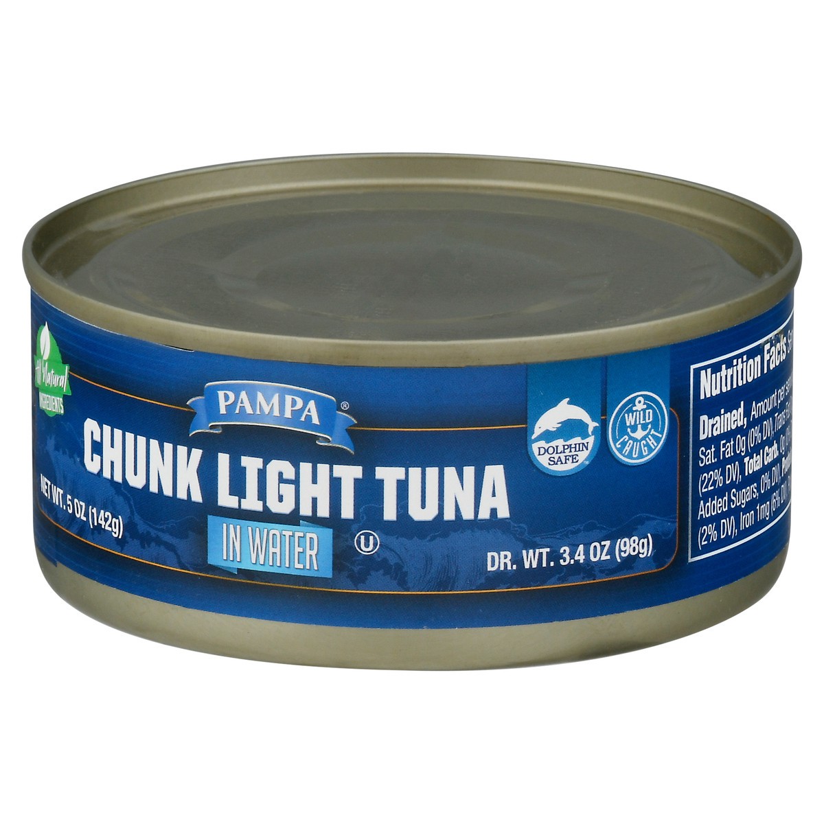 slide 3 of 9, Pampa Tuna In Water, 5 oz