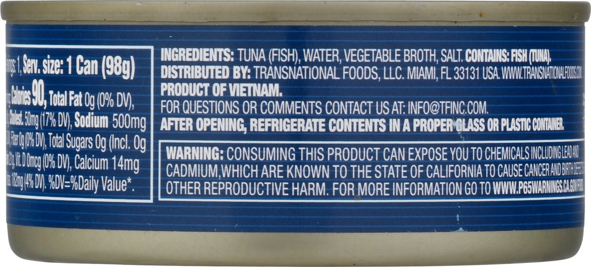 slide 5 of 9, Pampa Tuna In Water, 5 oz