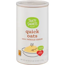That's Smart! 100% Whole Grain Quick Oats - 42 oz