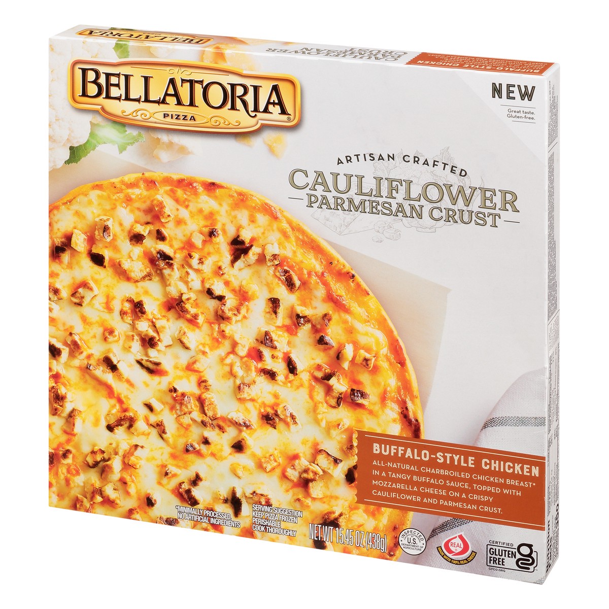 slide 6 of 13, Bellatoria Pizza, 15.45 oz