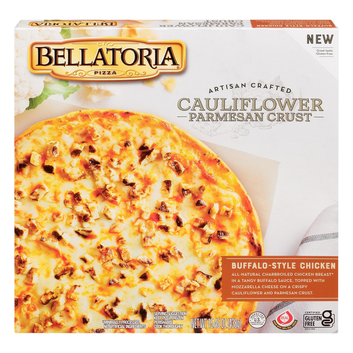 slide 1 of 13, Bellatoria Pizza, 15.45 oz