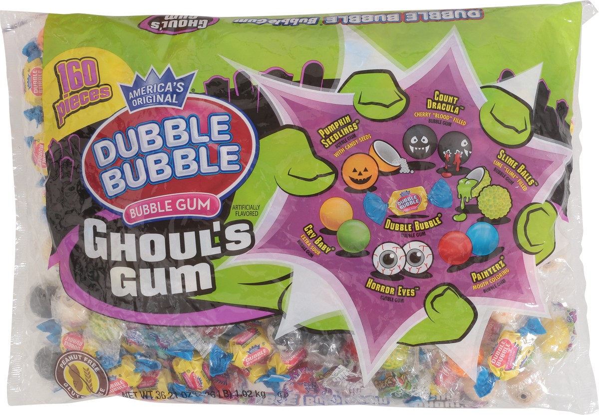 slide 9 of 13, Dubble Bubble Ghoul's Bubble Gum 160 ea, 160 ct