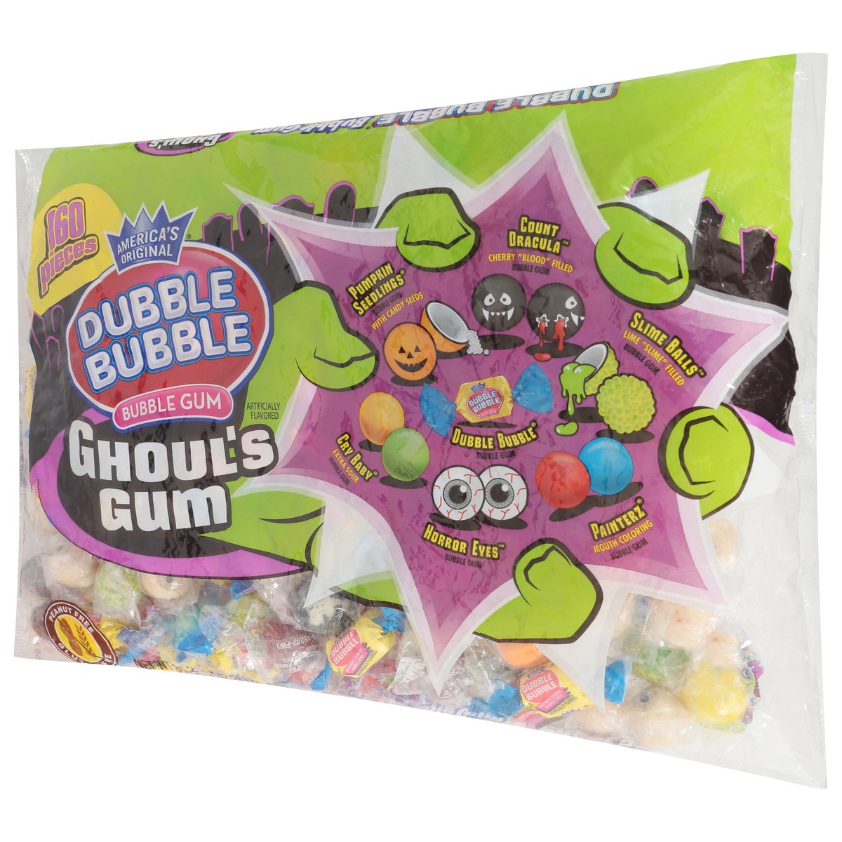 slide 3 of 13, Dubble Bubble Ghoul's Bubble Gum 160 ea, 160 ct