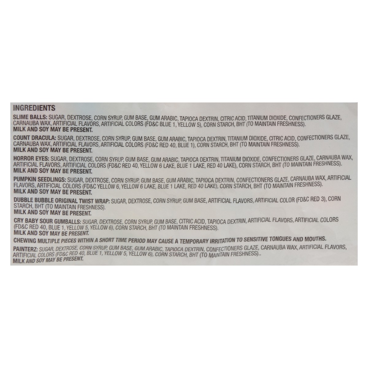 slide 11 of 13, Dubble Bubble Ghoul's Bubble Gum 160 ea, 160 ct