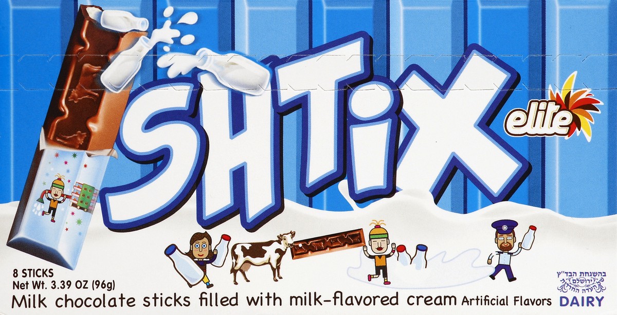 slide 5 of 5, Elite Shtixx- Milk Choc, 3.9 oz