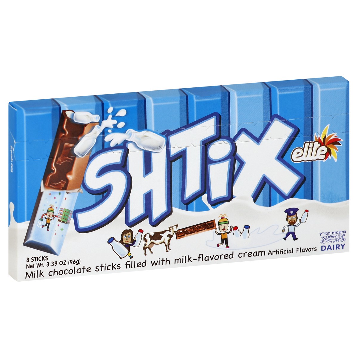 slide 4 of 5, Elite Shtixx- Milk Choc, 3.9 oz