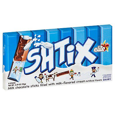 slide 1 of 5, Elite Shtixx- Milk Choc, 3.9 oz